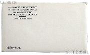 1970 U.S. Mint Uncirculated Set OGP Replacement Envelope