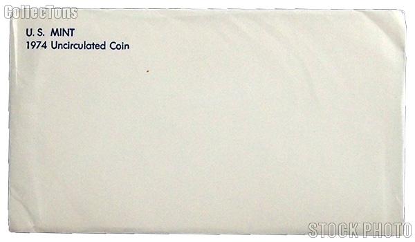 1974 U.S. Mint Uncirculated Set OGP Replacement Envelope