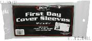 First Day Cover Sleeves by BCW 100 Sleeves for First Day Covers and #6 Envelopes