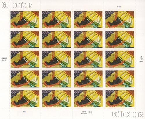 2007 Mendez v. Westminster 41 Cent US Postage Stamp Unused Sheet of 20 Scott #4201