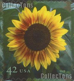 2008 Sunflower 42 Cent US Postage Stamp Unused Booklet of 20 Scott #4347a