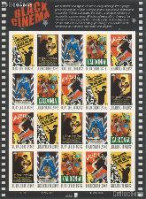 2008 Vintage Black Cinema 42 Cent US Postage Stamp Unused Sheet of 20 Scott #4336 - #4340