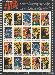 2008 Vintage Black Cinema 42 Cent US Postage Stamp Unused Sheet of 20 Scott #4336 - #4340
