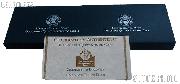 1992 Columbus Quincentenary Commemorative Proof Silver Dollar OGP Replacement Box and COA