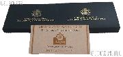 1992 Columbus Quincentenary Commemorative Proof Three-Coin Set OGP Replacement Box and COA
