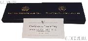 1991-1995 World War II 50th Anniversary Commemorative Proof Three Coin Set OGP Replacement Box and COA