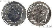2014 P & D Roosevelt Dime GEM BU 2014 Dimes Perfect for Album