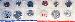 1960 Mint Set - All Original 10 Coin U.S. Mint Uncirculated Set