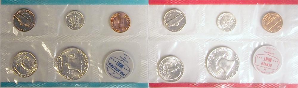 1963 Mint Set - All Original 10 Coin U.S. Mint Uncirculated Set