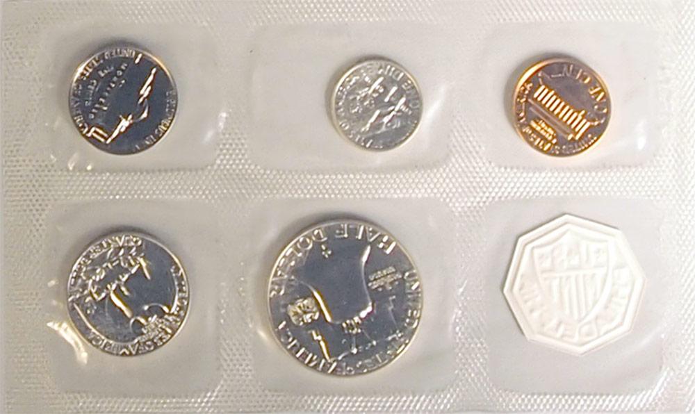 1960 PROOF SET Rare Small Date 5 Coin U.S. Mint Flat Pack Proof Set
