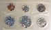 1962 PROOF SET * ORIGINAL * 5 Coin U.S. Mint Flat Pack Proof Set