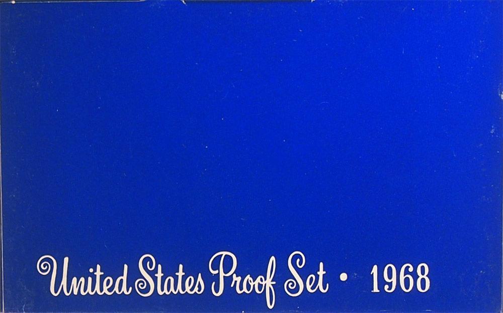 1968 PROOF SET * ORIGINAL * 5 Coin U.S. Mint Proof Set