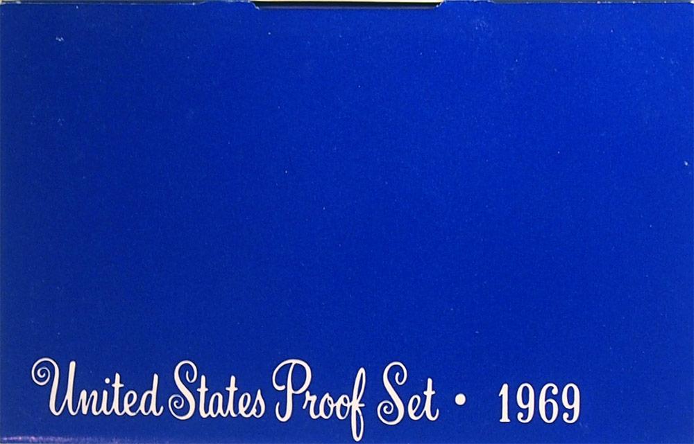 1969 PROOF SET * ORIGINAL * 5 Coin U.S. Mint Proof Set