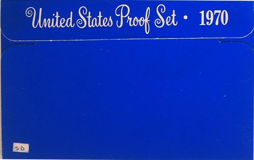 1970 PROOF SET Rare Small Date Cent Variety 5 Coin U.S. Mint Proof Set