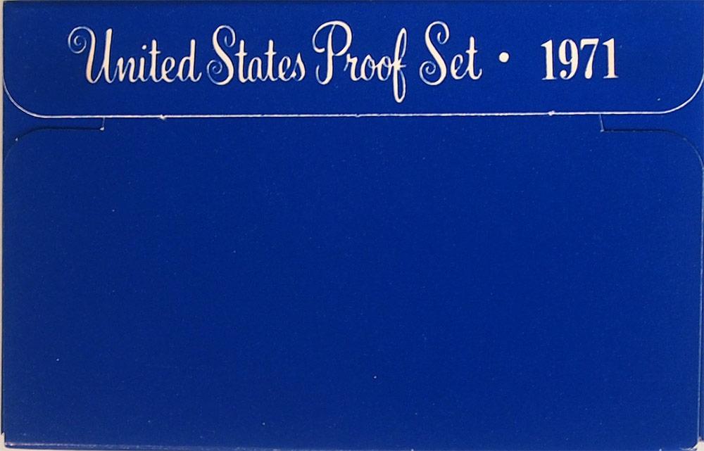 1971 PROOF SET * ORIGINAL * 5 Coin U.S. Mint Proof Set