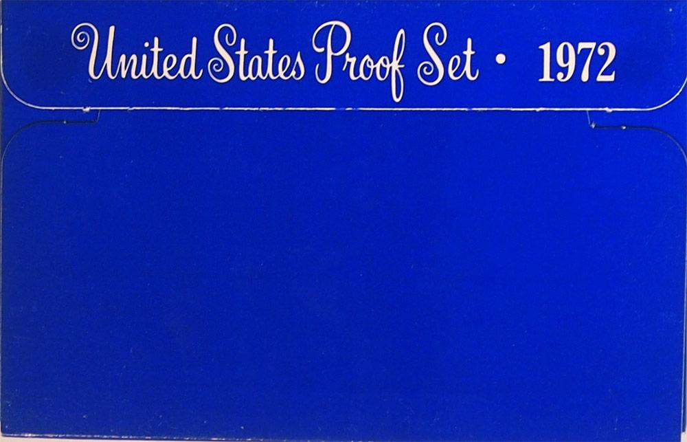 1972 PROOF SET * ORIGINAL * 5 Coin U.S. Mint Proof Set