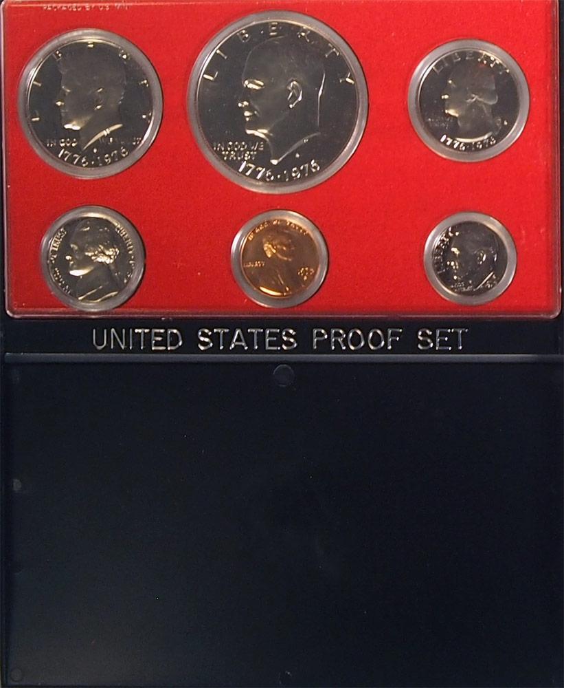 1975 PROOF SET * ORIGINAL * 6 Coin U.S. Mint Proof Set