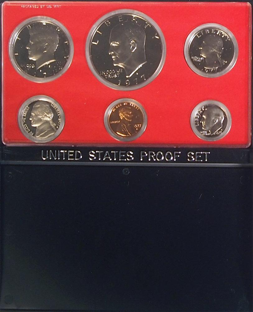 1977 PROOF SET * ORIGINAL * 6 Coin U.S. Mint Proof Set