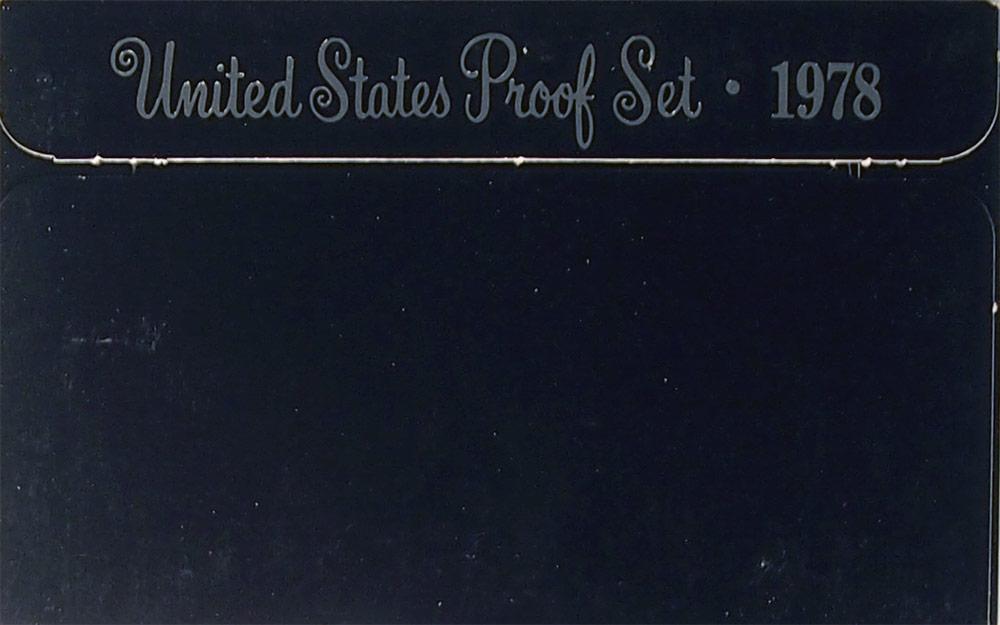 1978 PROOF SET * ORIGINAL * 6 Coin U.S. Mint Proof Set