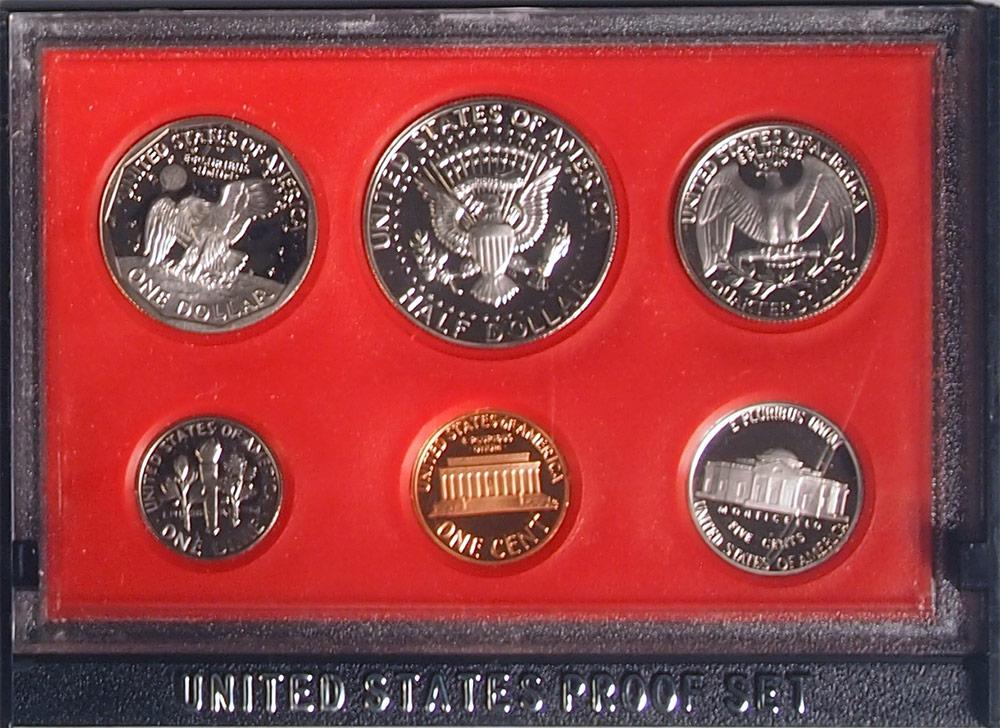 1980 PROOF SET * ORIGINAL * 6 Coin U.S. Mint Proof Set