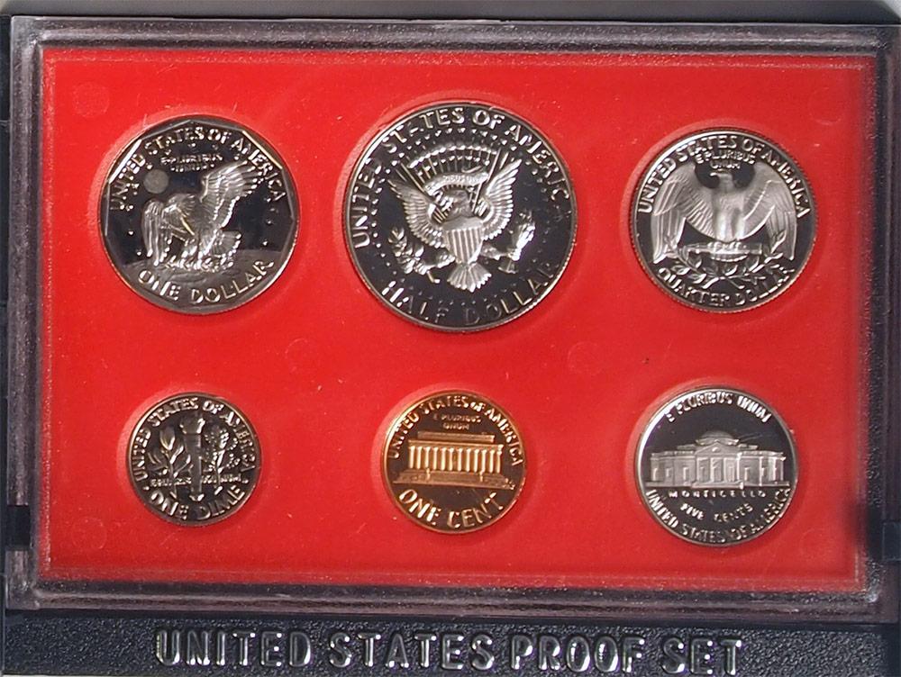 1981 PROOF SET * ORIGINAL * 6 Coin U.S. Mint Proof Set