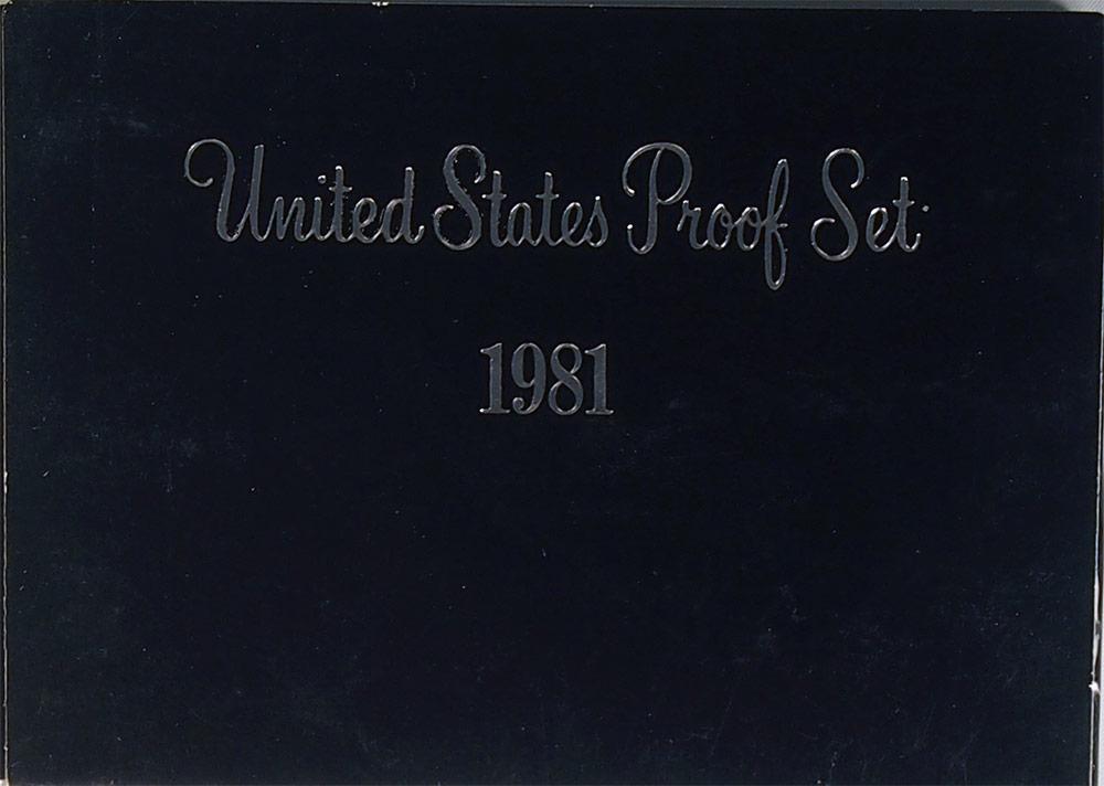 1981 PROOF SET * ORIGINAL * 6 Coin U.S. Mint Proof Set