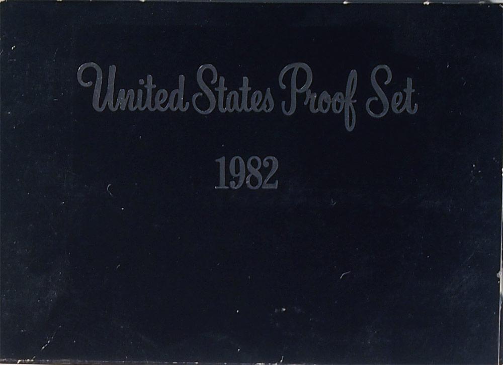 1982 PROOF SET * ORIGINAL * 5 Coin U.S. Mint Proof Set