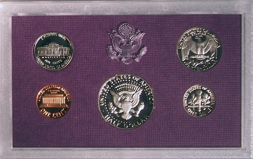 1984 PROOF SET * ORIGINAL * 5 Coin U.S. Mint Proof Set