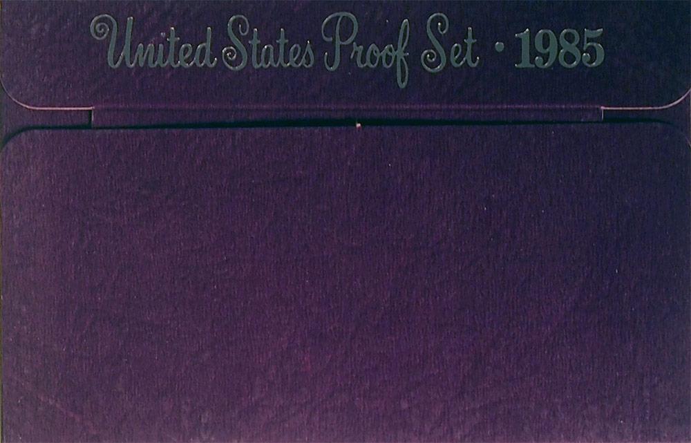 1985 PROOF SET * ORIGINAL * 5 Coin U.S. Mint Proof Set