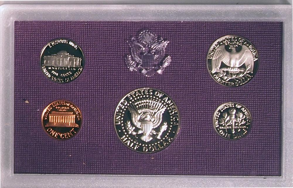 1987 PROOF SET * ORIGINAL * 5 Coin U.S. Mint Proof Set