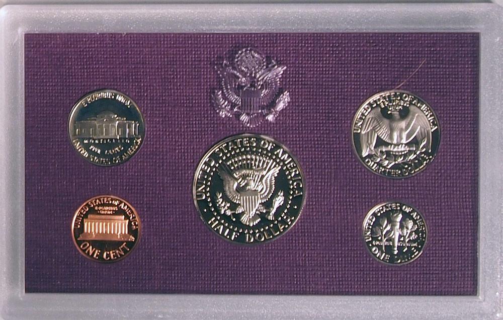 1988 PROOF SET * ORIGINAL * 5 Coin U.S. Mint Proof Set