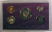 1989 PROOF SET * ORIGINAL * 5 Coin U.S. Mint Proof Set