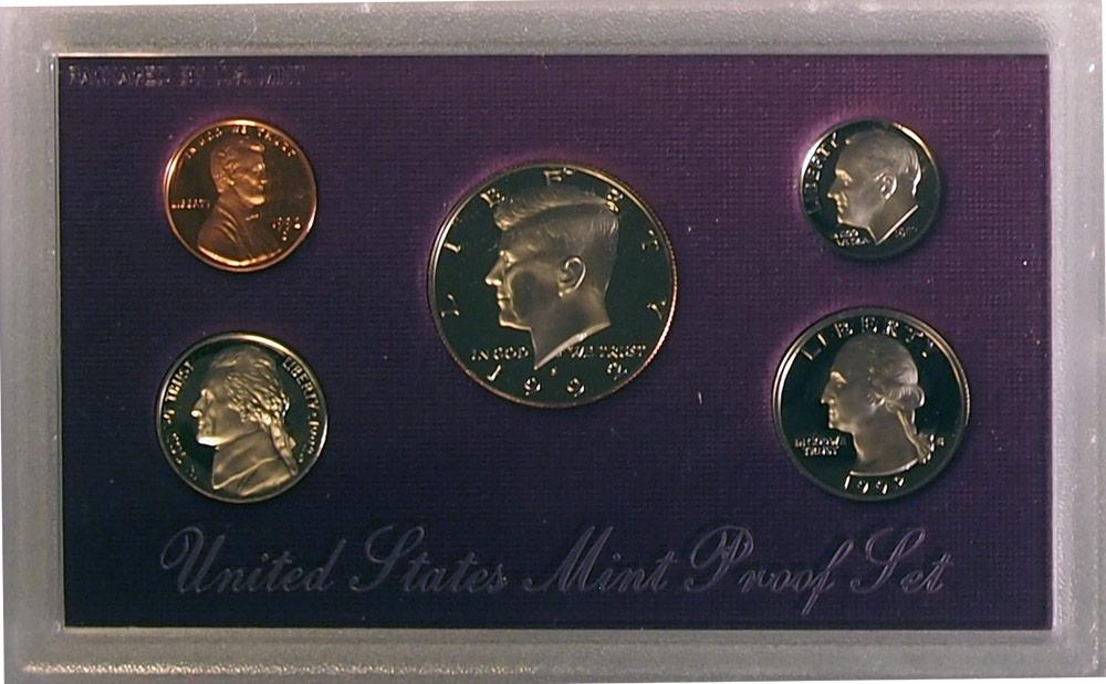 1992 PROOF SET * ORIGINAL * 5 Coin U.S. Mint Proof Set