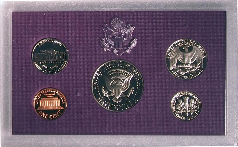 1992 PROOF SET * ORIGINAL * 5 Coin U.S. Mint Proof Set