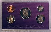 1993 PROOF SET * ORIGINAL * 5 Coin U.S. Mint Proof Set