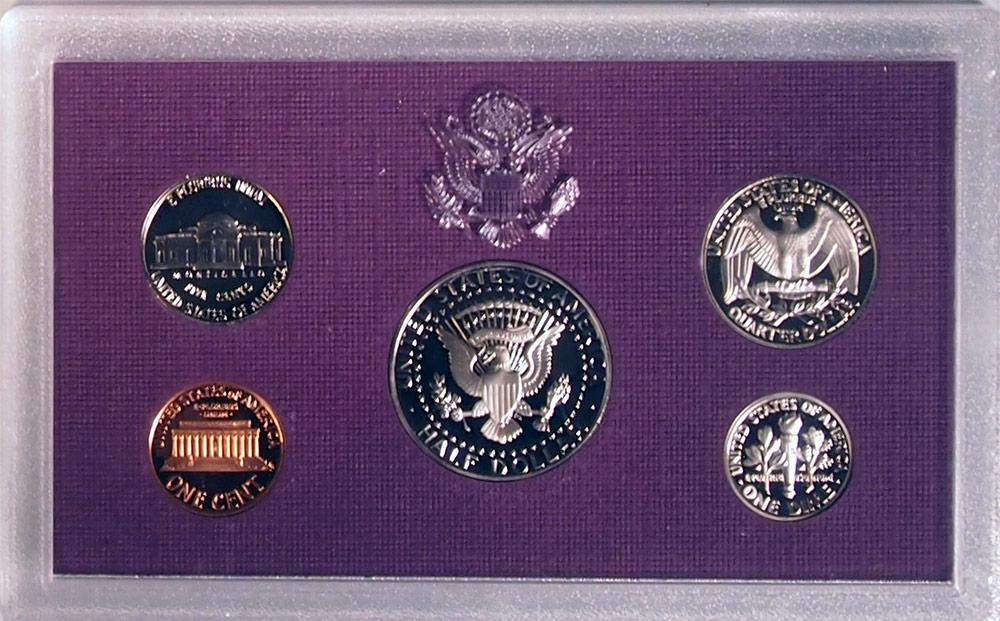 1993 PROOF SET * ORIGINAL * 5 Coin U.S. Mint Proof Set