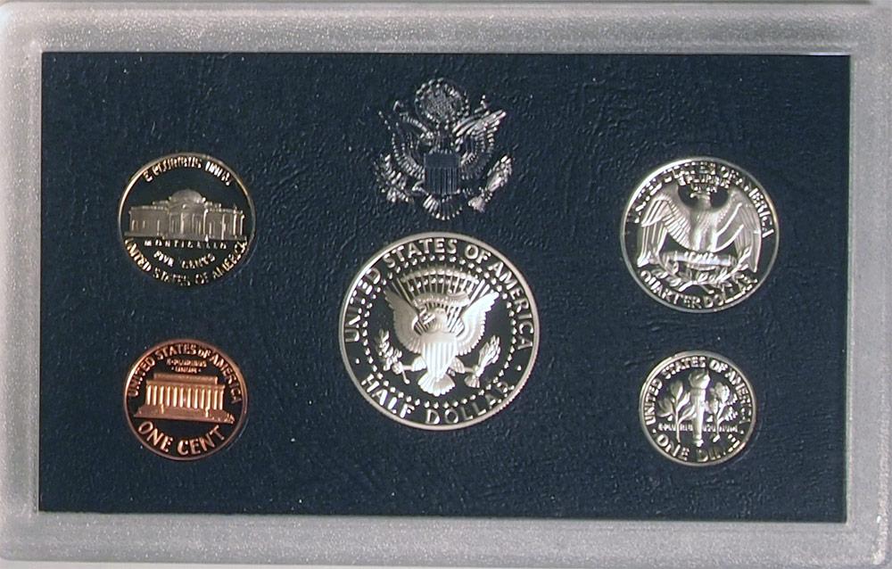 1994 SILVER PROOF SET * ORIGINAL * 5 Coin U.S. Mint Proof Set