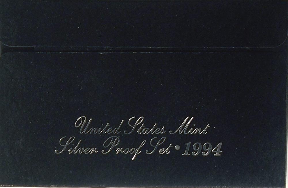 1994 SILVER PROOF SET * ORIGINAL * 5 Coin U.S. Mint Proof Set