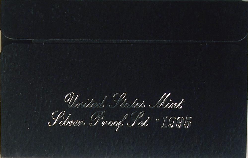 1995 SILVER PROOF SET * ORIGINAL * 5 Coin U.S. Mint Proof Set