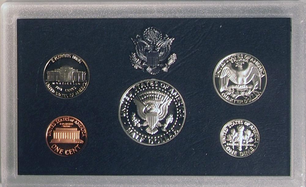 1996 SILVER PROOF SET * ORIGINAL * 5 Coin U.S. Mint Proof Set