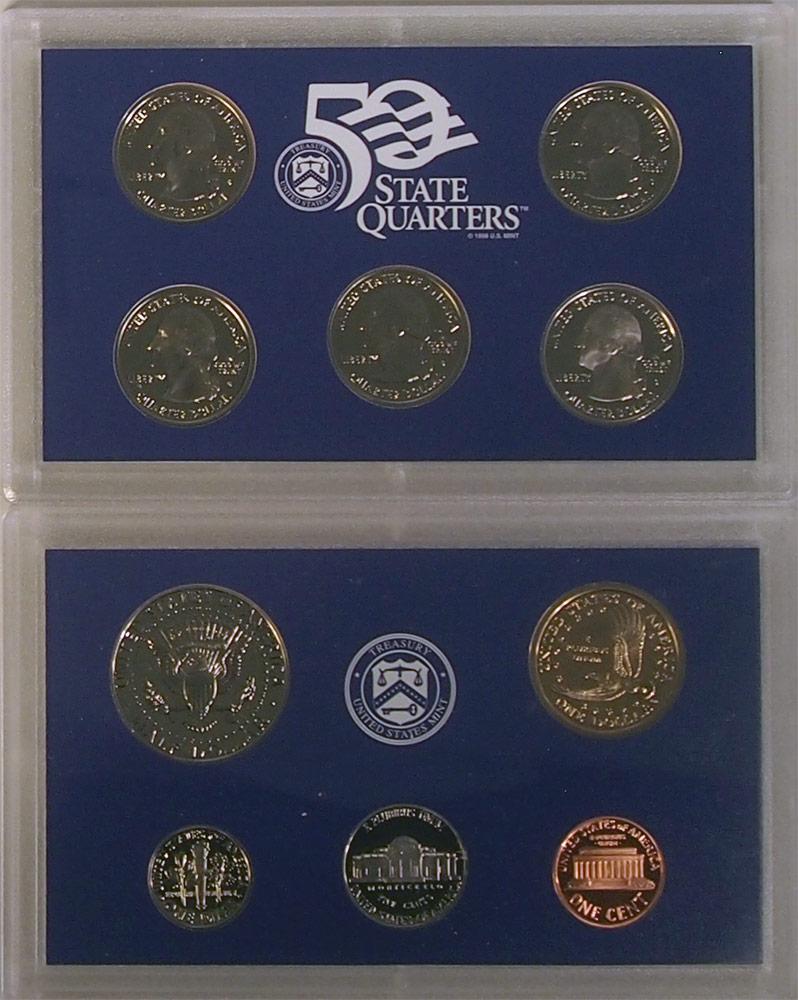 2001 PROOF SET * ORIGINAL * 10 Coin U.S. Mint Proof Set