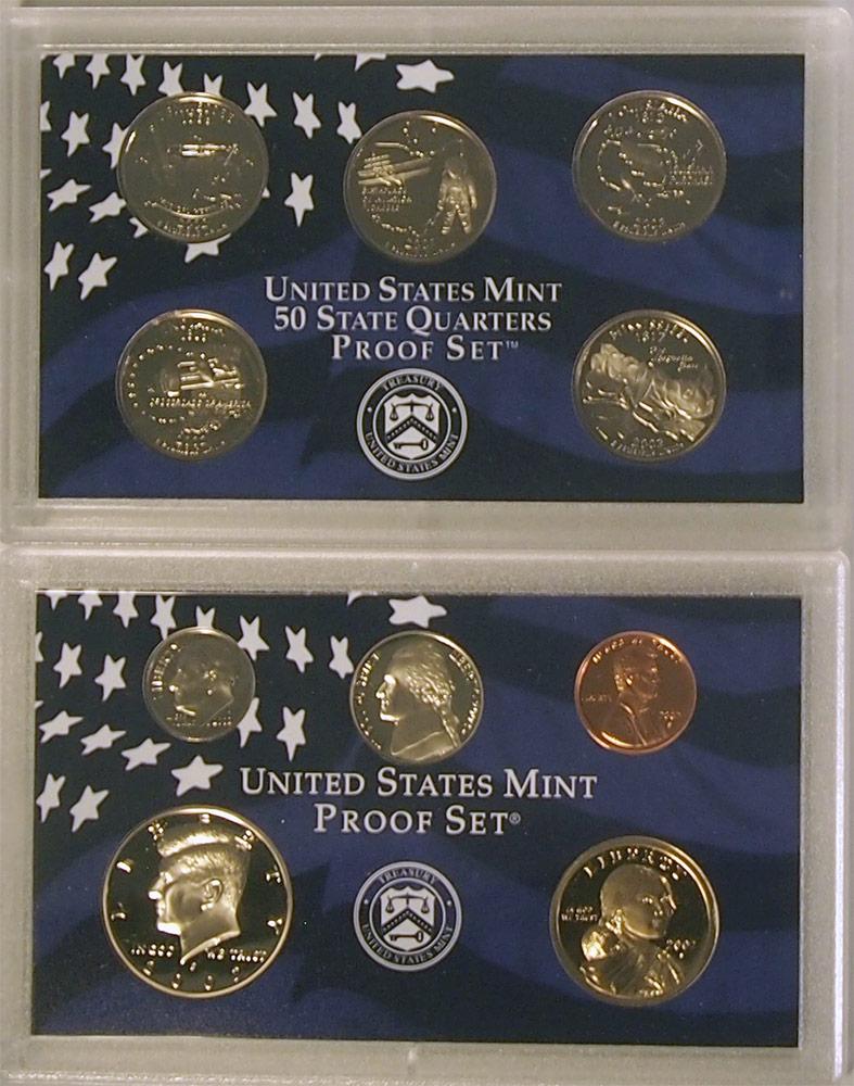 2002 PROOF SET * ORIGINAL * 10 Coin U.S. Mint Proof Set