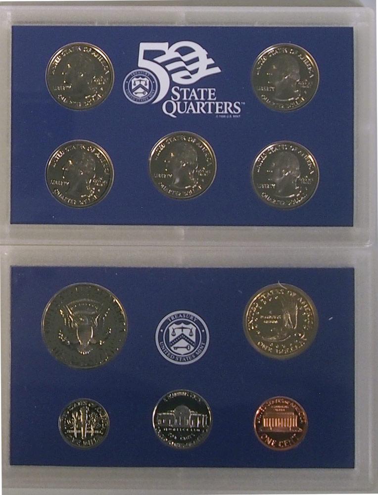 2002 PROOF SET * ORIGINAL * 10 Coin U.S. Mint Proof Set