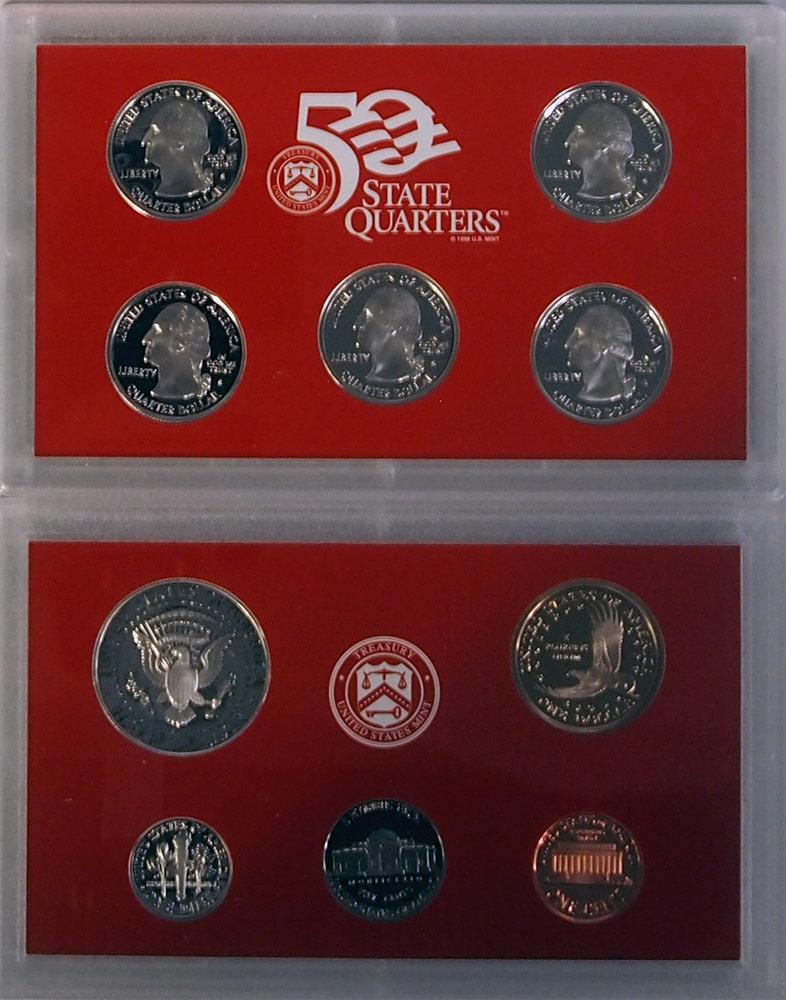 2002 SILVER PROOF SET * ORIGINAL * 10 Coin U.S. Mint Proof Set