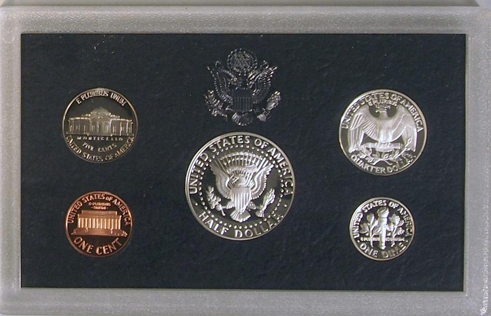 1998 SILVER PROOF SET * ORIGINAL * 5 Coin U.S. Mint Proof Set