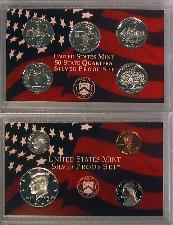 1999 SILVER PROOF SET * ORIGINAL * 9 Coin U.S. Mint Proof Set