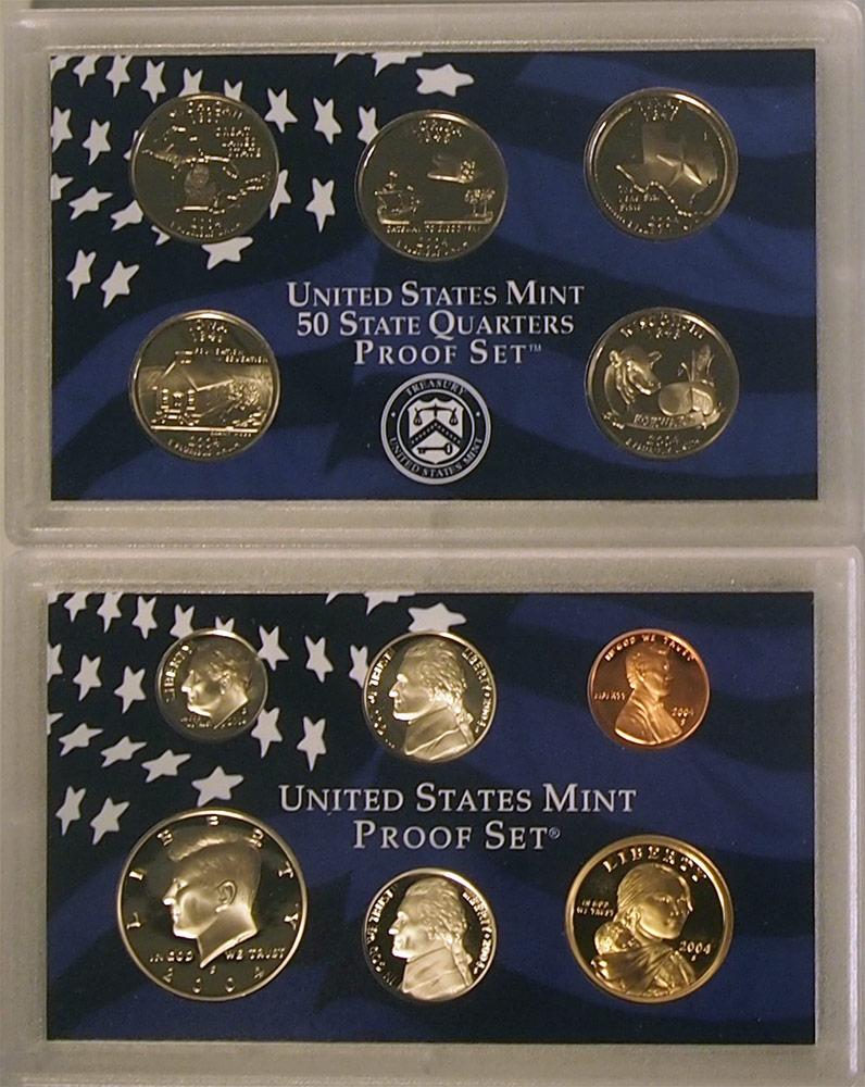 2004 PROOF SET * ORIGINAL * 11 Coin U.S. Mint Proof Set