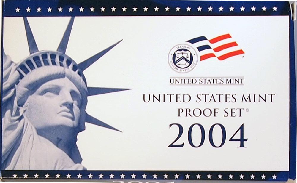 2004 PROOF SET * ORIGINAL * 11 Coin U.S. Mint Proof Set