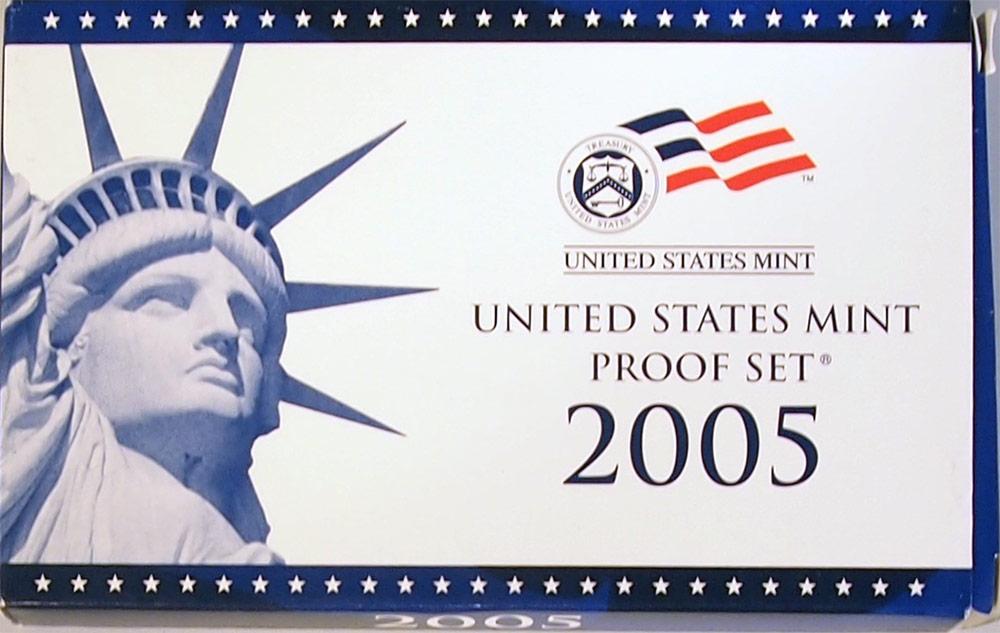 2005 PROOF SET * ORIGINAL * 11 Coin U.S. Mint Proof Set