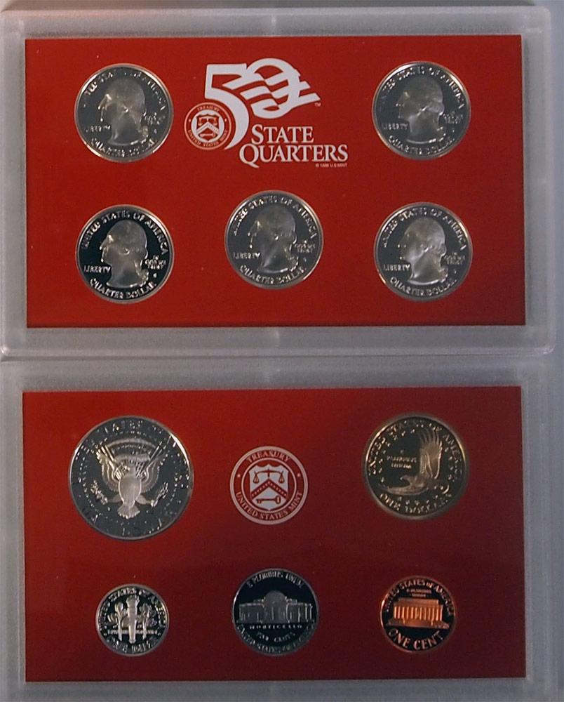 2003 SILVER PROOF SET * ORIGINAL * 10 Coin U.S. Mint Proof Set